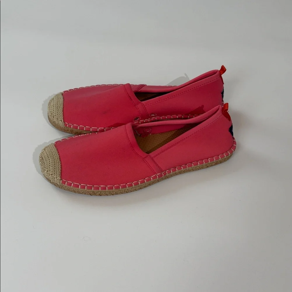Sea Star Beachwear Shoes Espadrille Size 8 Pink Coral Color